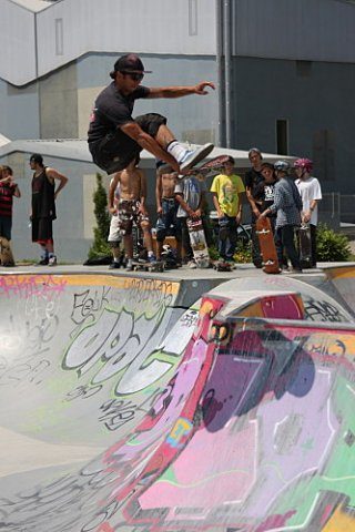 Crolles contest Skatepark de Grenoble